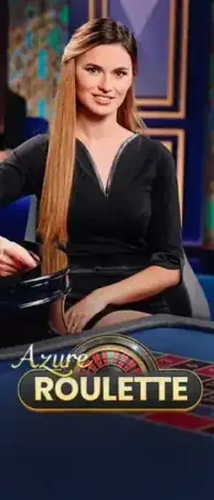 Mesa de Azure Roulette en vivo de Evolution